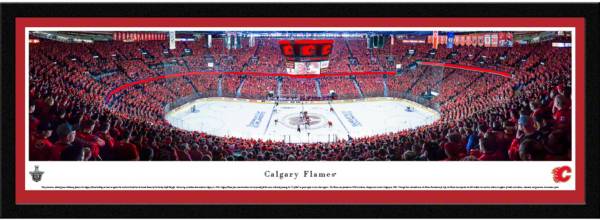 Blakeway Panoramas Calgary Flames Framed Panorama Poster product image