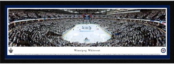 Blakeway Panoramas Winnipeg Jets Framed Panorama Poster