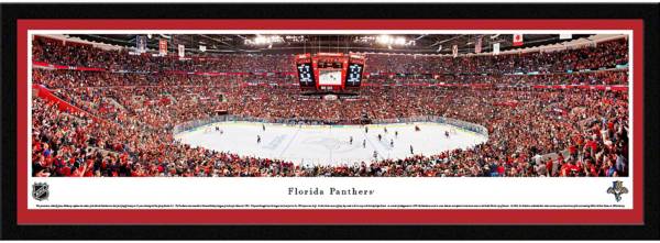 Blakeway Panoramas Florida Panthers Framed Panorama Poster