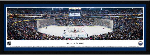 Blakeway Panoramas Buffalo Sabres Framed Panorama Poster