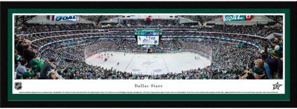 Blakeway Panoramas Dallas Stars Framed Panorama Poster