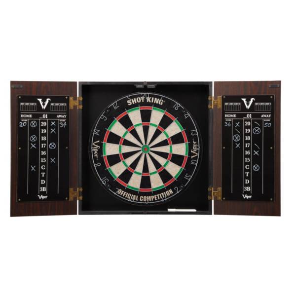 Viper Stadium Dartboard Cabinet with Shot King Sisal Dartboard product image