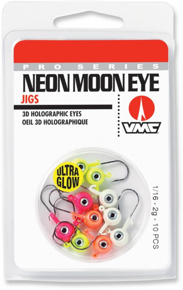 VMC Neon Moon Eye Glow In The Dark Jig Head Kit product image