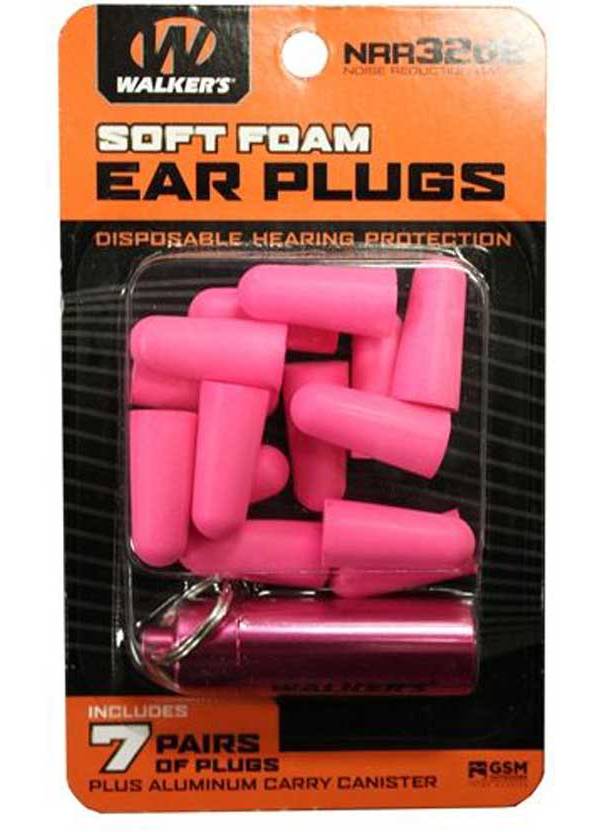 Walker's Soft Foam Earplugs