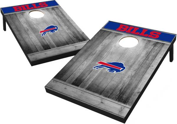 Wild Sports Buffalo Bills Grey Wood Tailgate Toss