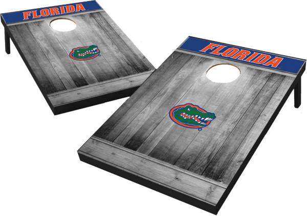 Wild Sports Florida Gators NCAA Grey Wood Tailgate Toss