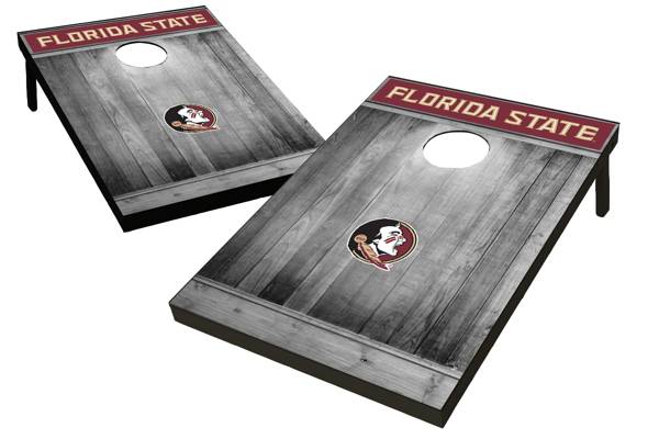 Wild Sports Florida State Seminoles NCAA Grey Wood Tailgate Toss