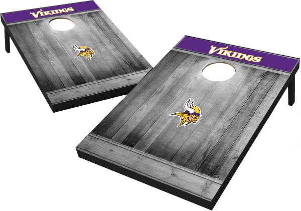 Minnesota Vikings Grey Wood Tailgate Toss