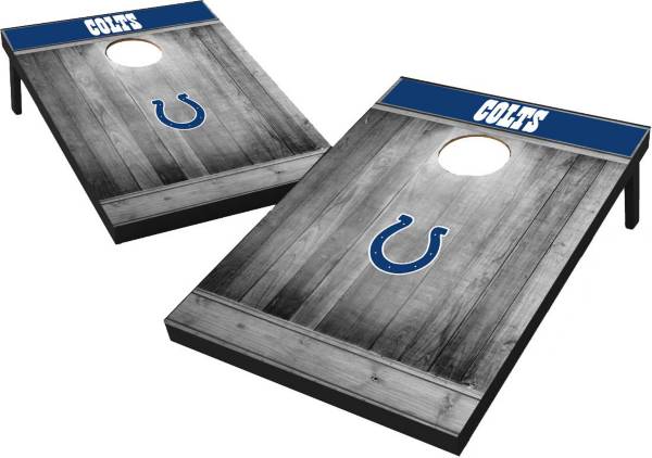 Wild Sports Indianapolis Colts Grey Wood Tailgate Toss