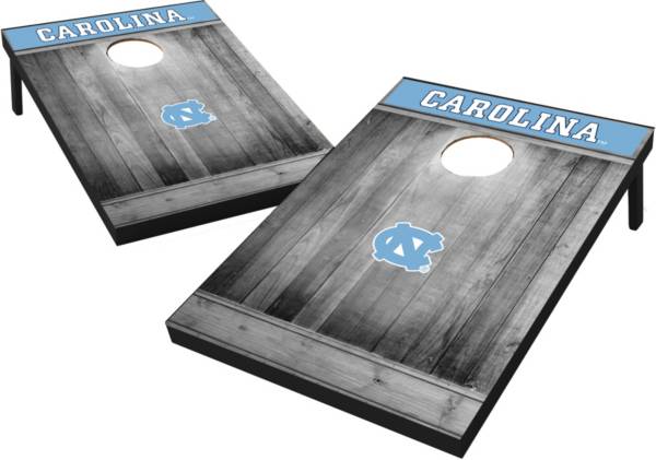 Wild Sports North Carolina Tar Heels NCAA Grey Wood Tailgate Toss