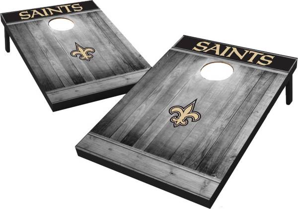 New Orleans Saints Grey Wood Tailgate Toss product image