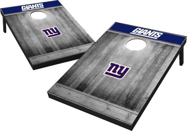 New York Giants Grey Wood Tailgate Toss