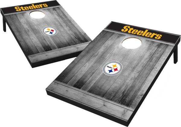 Pittsburgh Steelers Grey Wood Tailgate Toss product image