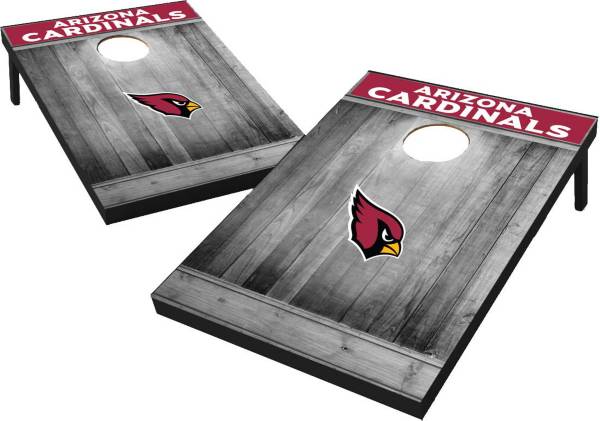 Wild Sports Arizona Cardinals Grey Wood Tailgate Toss