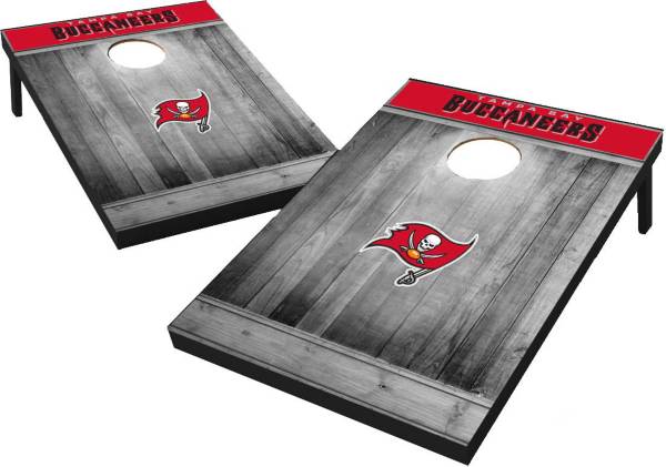 Tampa Bay Buccaneers Grey Wood Tailgate Toss