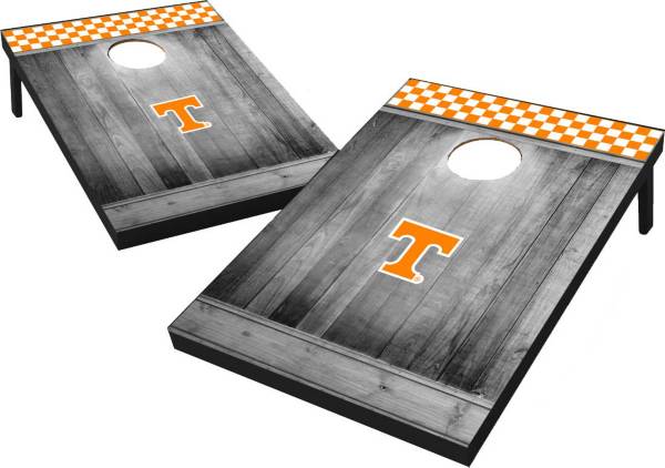 Wild Sports Tennessee Volunteers NCAA Grey Wood Tailgate Toss