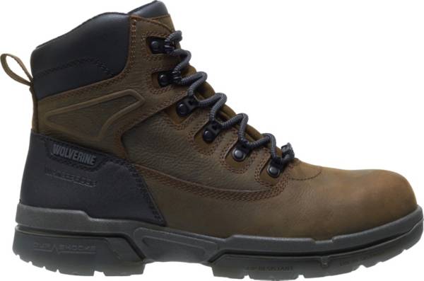 Wolverine Men's I-90 DuraShocks Carbonmax 6'' Waterproof Composite Toe Work Boots