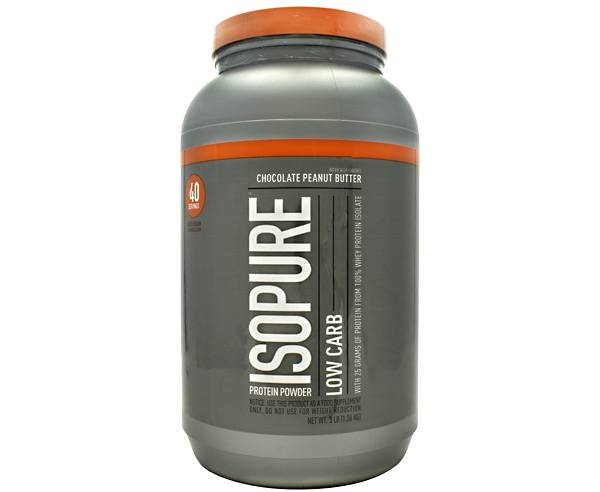 Isopure Low Carb Protein Powder Chocolate Peanut Butter 42 Servings