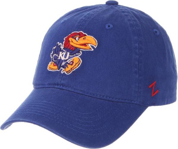 Zephyr Men's Kansas Jayhawks Blue Scholarship Adjustable Hat