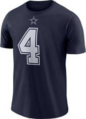 Dallas Cowboys Merchandising Youth Dak Prescott #4 Logo Navy T-Shirt product image