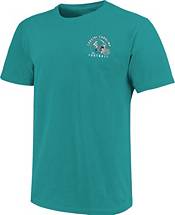 Image One Men's Coastal Carolina Chanticleers Teal Hyperlocal T-Shirt product image