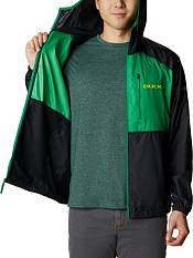 Columbia Men's Oregon Ducks Black Flash Forward Full-Zip Jacket product image