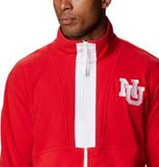 Columbia Men's Nebraska Cornhuskers Scarlet Back Bowl Full-Zip Fleece Jacket product image