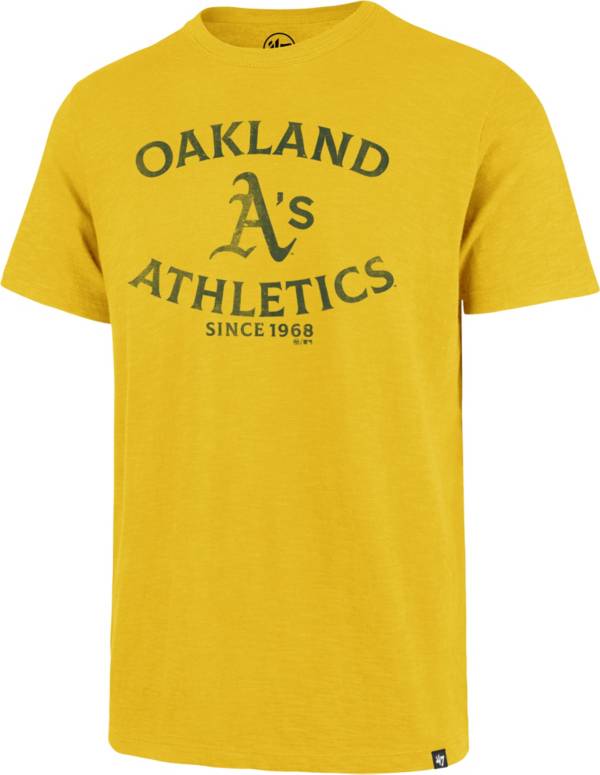 ‘47 Men's Oakland Athletics Gold Scrum T-Shirt