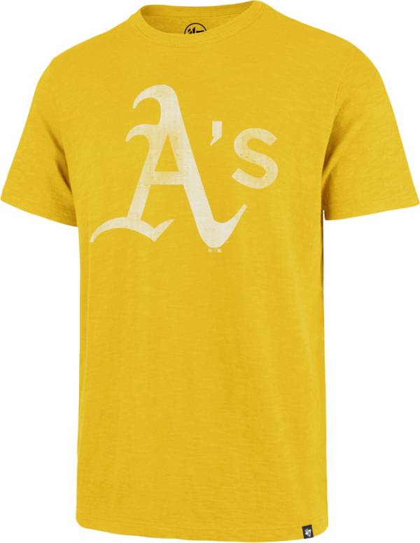 ‘47 Men's Oakland Athletics Gold Scrum T-Shirt