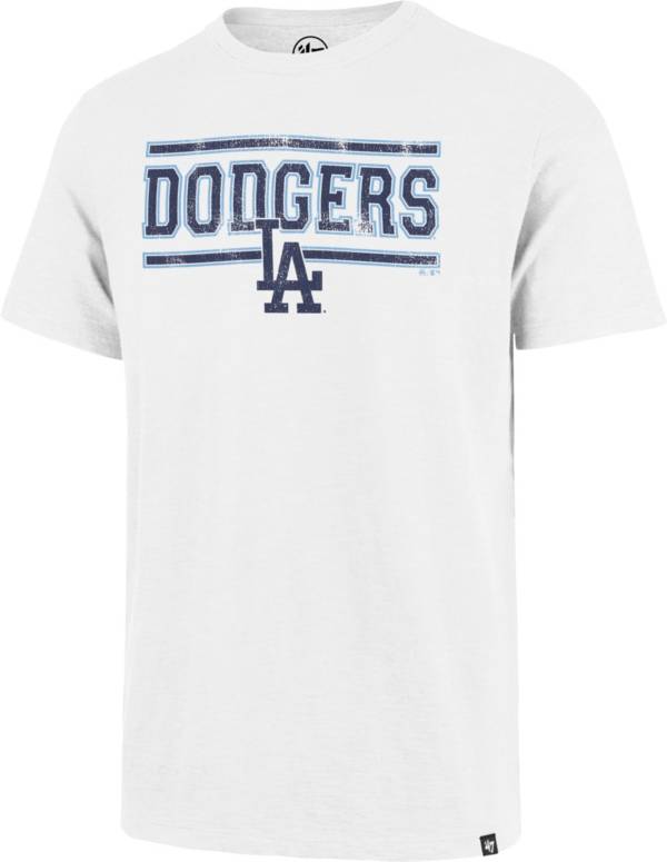 ‘47 Men's Los Angeles Dodgers White Scrum T-Shirt