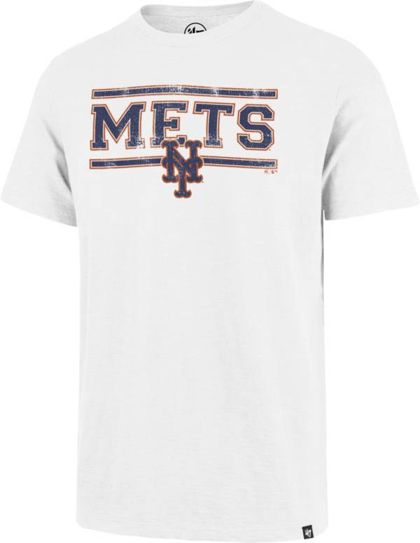 ‘47 Men's New York Mets White Scrum T-Shirt