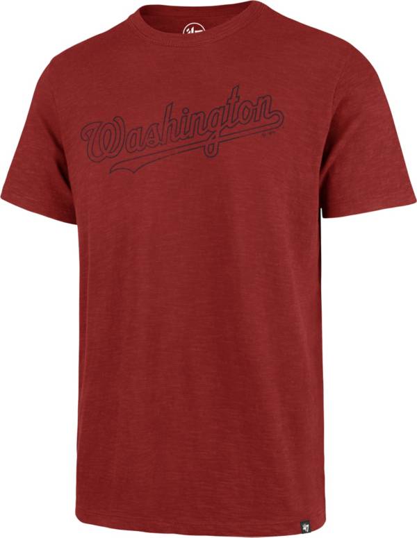 ‘47 Men's Washington Nationals Red Scrum T-Shirt