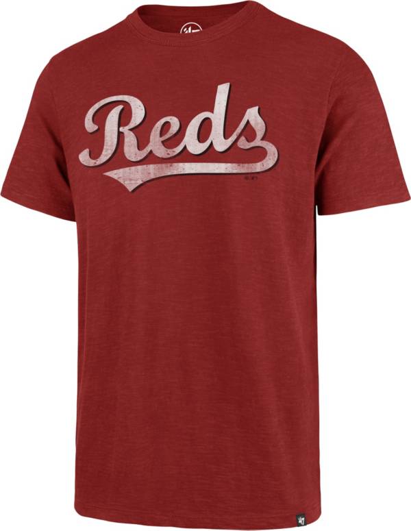 ‘47 Men's Cincinnati Reds Red Scrum T-Shirt