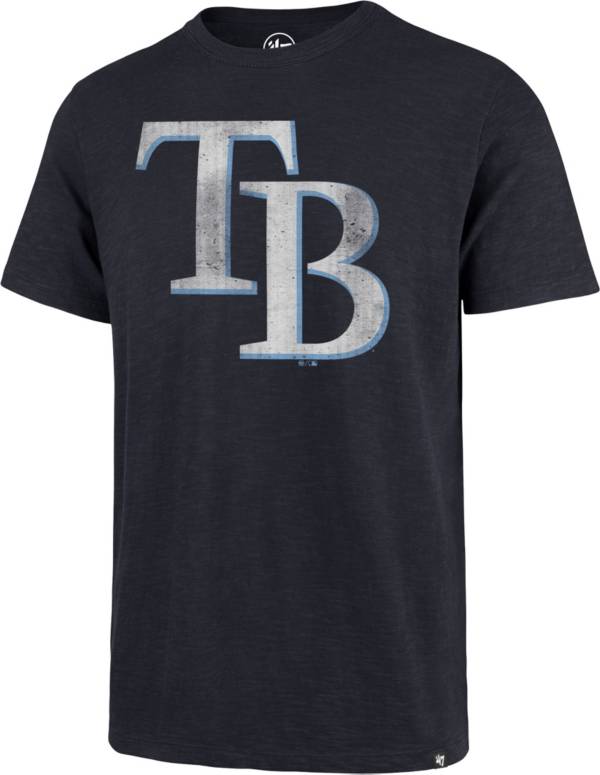 ‘47 Men's Tampa Bay Rays Navy Scrum T-Shirt