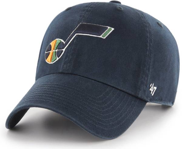 ‘47 Men's Utah Jazz Navy Clean Up Adjustable Hat