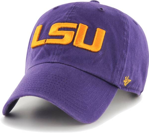 ‘47 Men's LSU Tigers Purple Clean Up Adjustable Hat