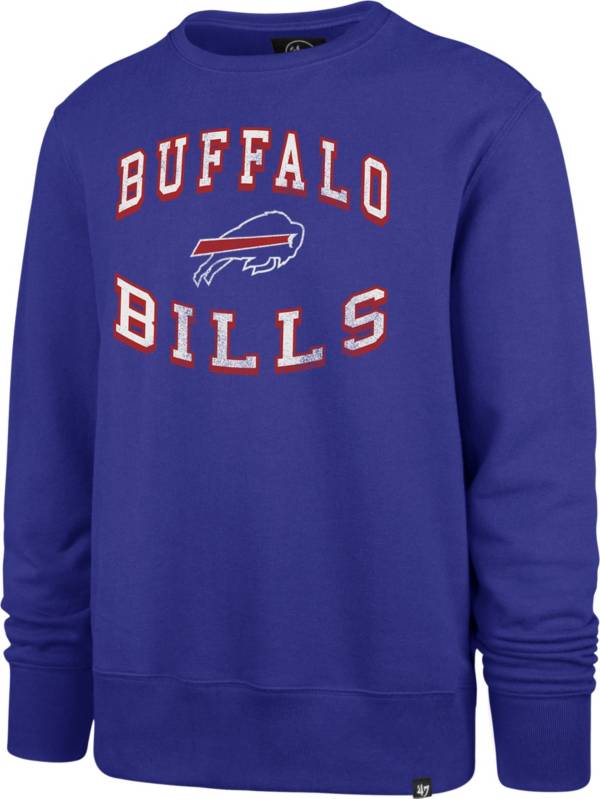 '47 Men's Buffalo Bills Arch Headline Royal Crew