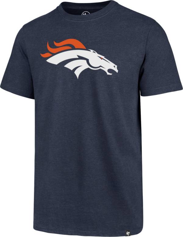 ‘47 Men's Denver Broncos Imprint Club Navy T-Shirt