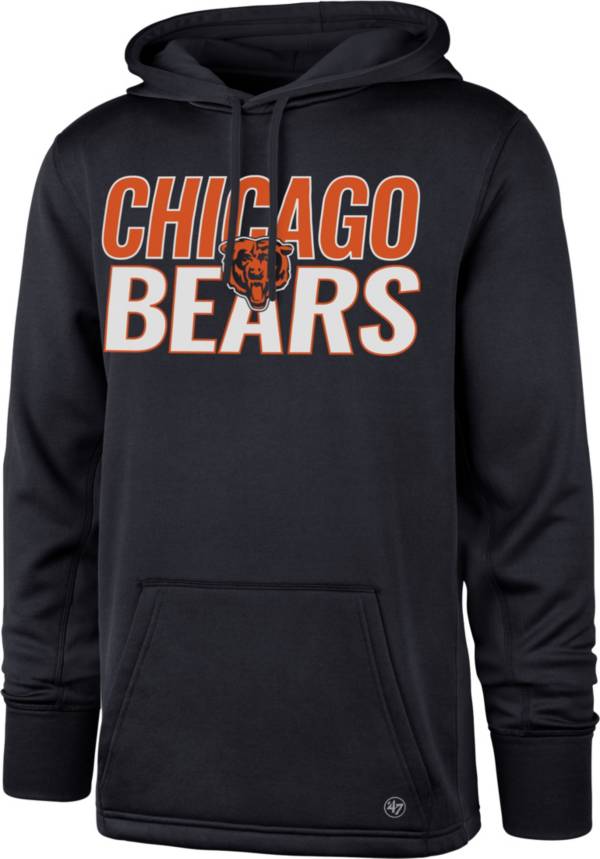 ‘47 Men's Chicago Bears Tech Fleece Navy Performance Hoodie