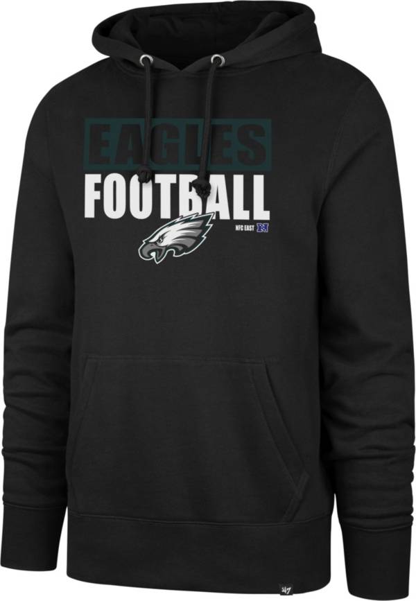 '47 Men's Philadelphia Eagles Headline Black Hoodie