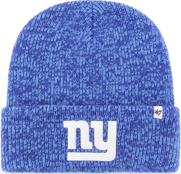 '47 Men's New York Giants Brainfreeze Royal Cuffed Knit