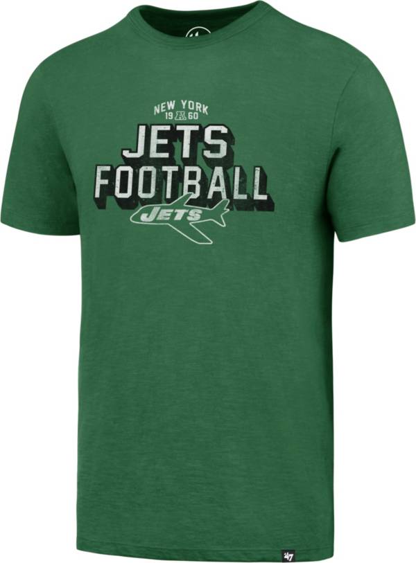 ‘47 Men's New York Jets Legacy Scrum Logo Green T-Shirt