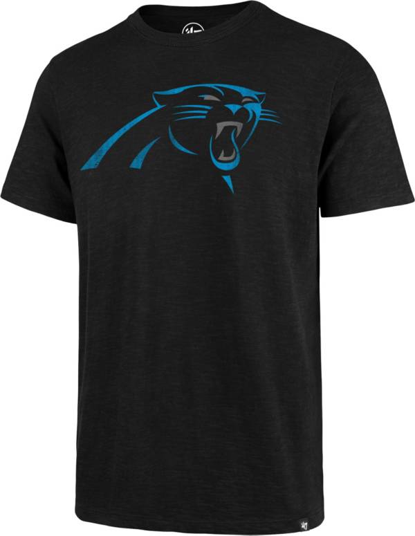 47 Men's Carolina Panthers Scrum Logo Black T-Shirt