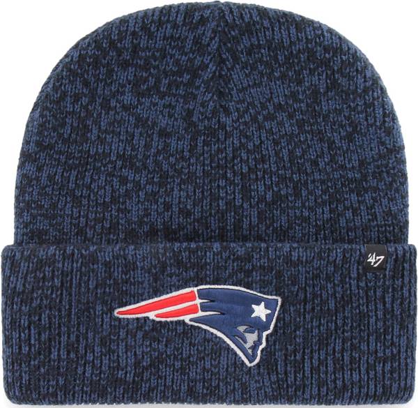 '47 Men's New England Patriots Brainfreeze Navy Cuffed Knit