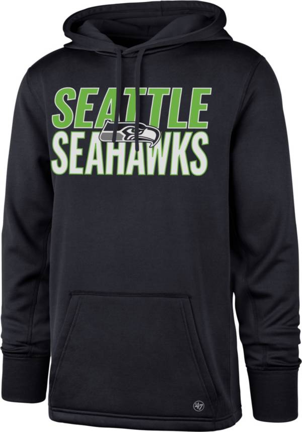 ‘47 Men's Seattle Seahawks Tech Fleece Navy Performance Hoodie