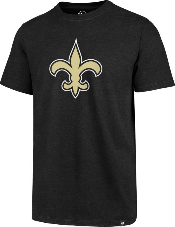 ‘47 Men's New Orleans Saints Imprint Club Black T-Shirt
