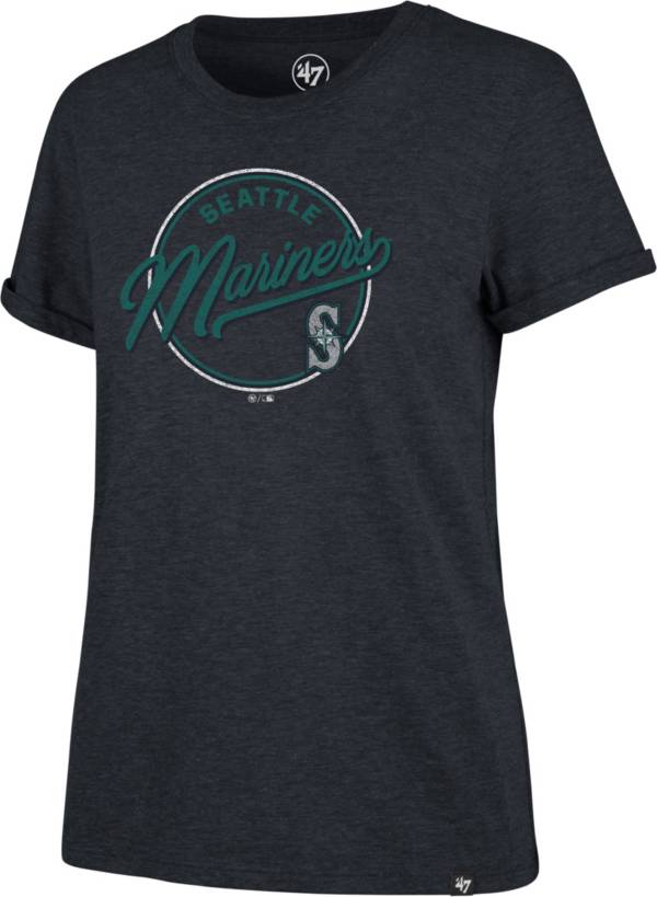 ‘47 Women's Seattle Mariners Navy Match Hero T-Shirt