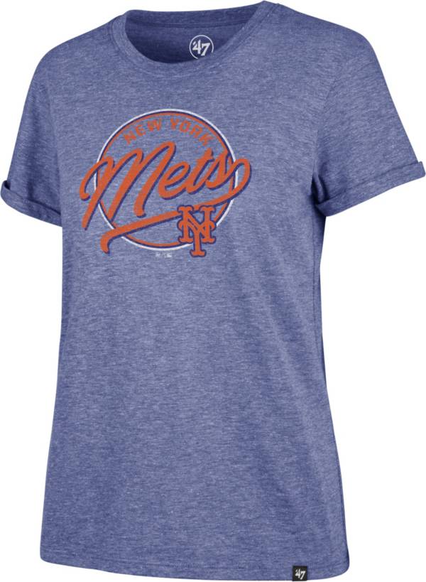 ‘47 Women's New York Mets Royal Match Hero T-Shirt