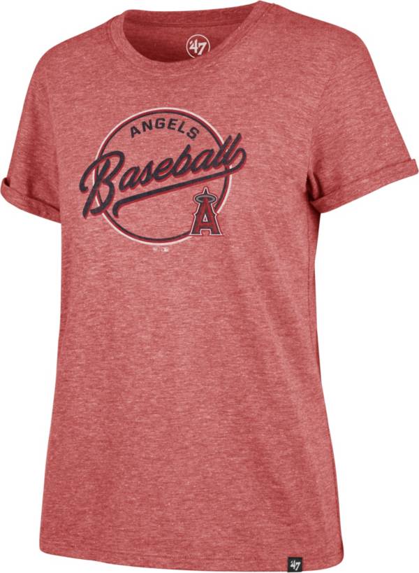 ‘47 Women's Los Angeles Angels Red Match Hero T-Shirt