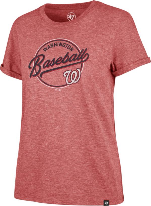 ‘47 Women's Washington Nationals Red Match Hero T-Shirt